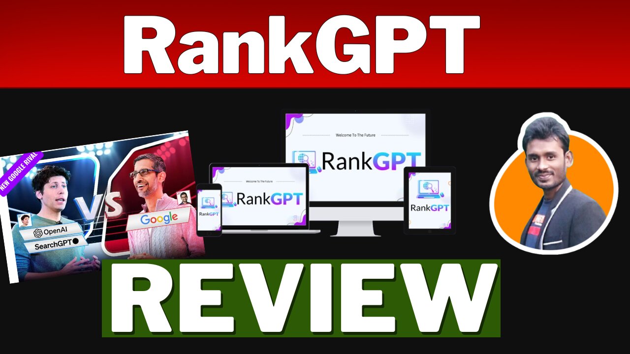 RankGPT Review 🔥 Dominate SearchGPT - Rank Your Website 1st Page!