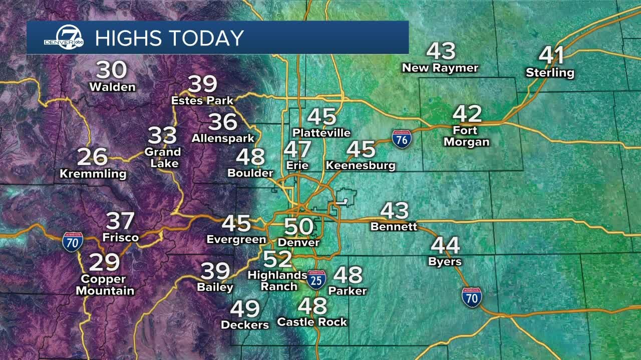 Sunday forecast: Pleasant and dry before snow mid-week