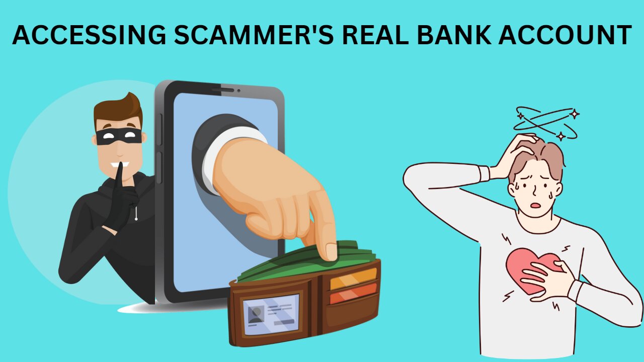 Hacker hacked Scammer's Real Bank Account!