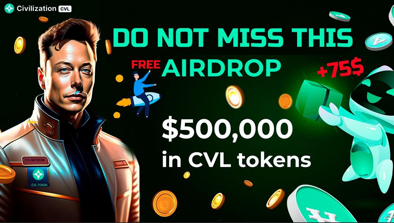 CVL NETWORK FREE AIRDROP AND BIG PUMP AFTER