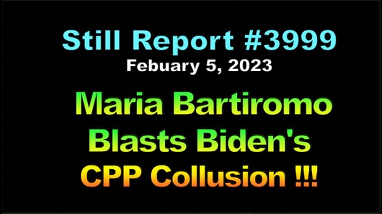 Maria Bartiromo Blasts Biden’s CCP Collusion !!!, 3999