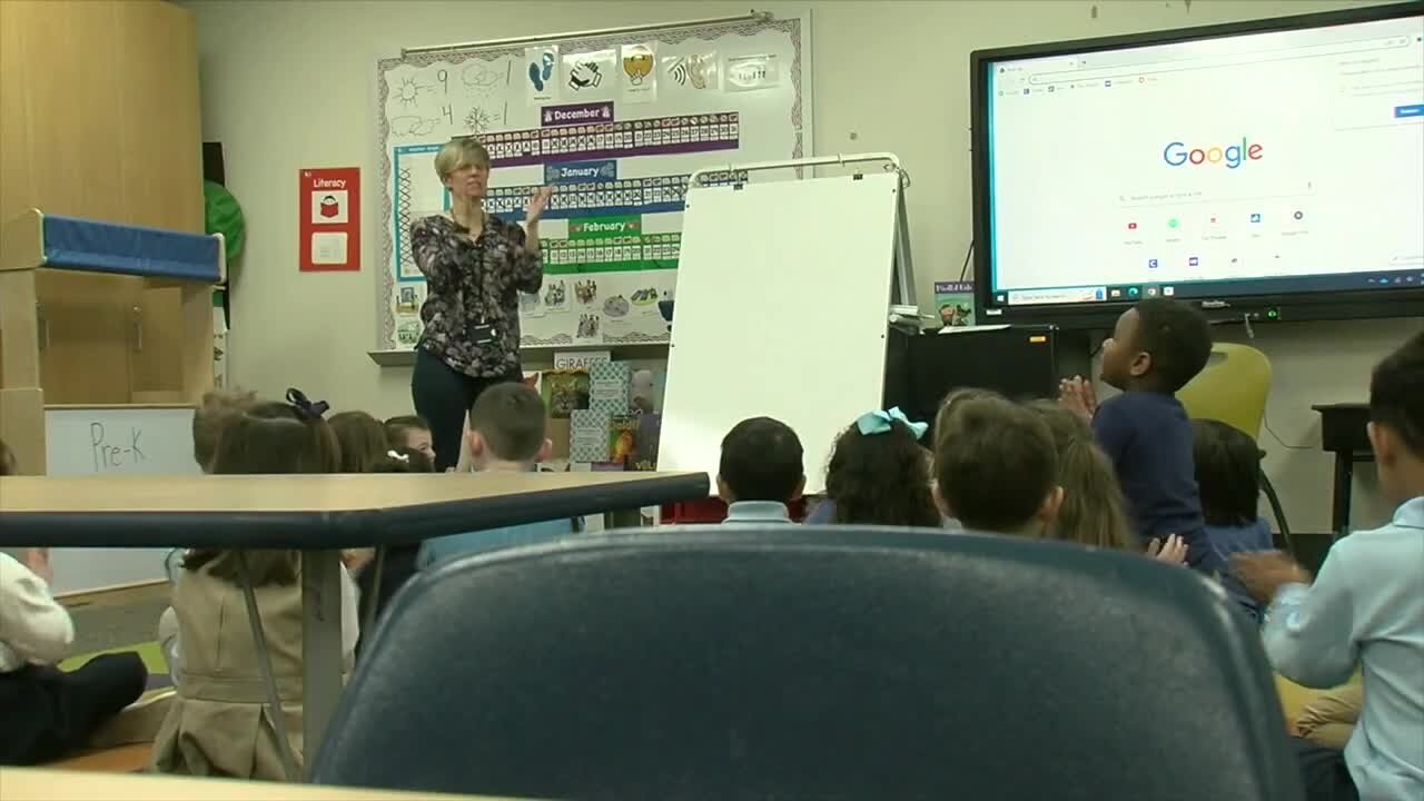 Pre-K teachers use play to teach