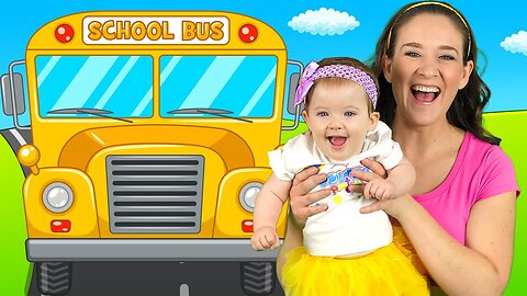 Wheels On The Bus + Street Vehicles Nursery Rhyme for Kids by Speedies