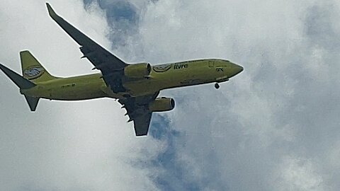 Boeing 737-800F PS-GFC coming from Salvador to Fortaleza