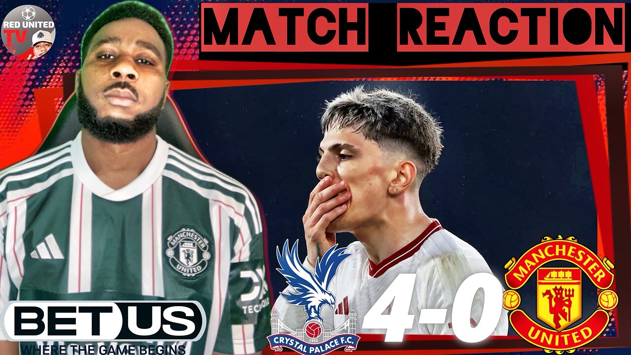 CRYSTAL PALACE 4-0 MAN UNITED | TEN HAG OUT | FAN REACTION | Premier League - Ivorian Spice Reacts