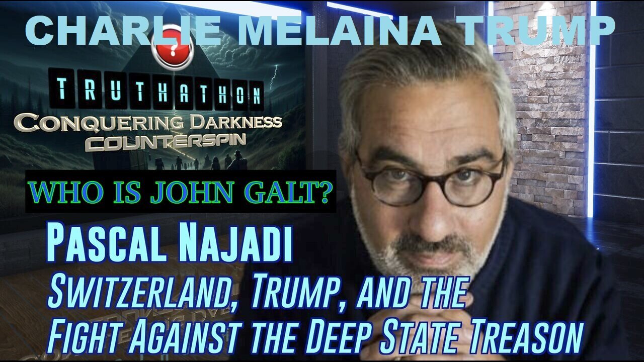 Pascal Najadi: Switzerland, Trump, & Fight Against (DS)Treason JGANON, SG