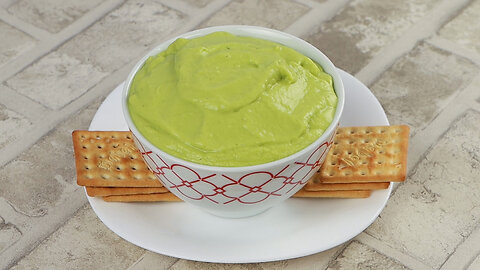 Homemade avocado mayonnaise, quick and easy