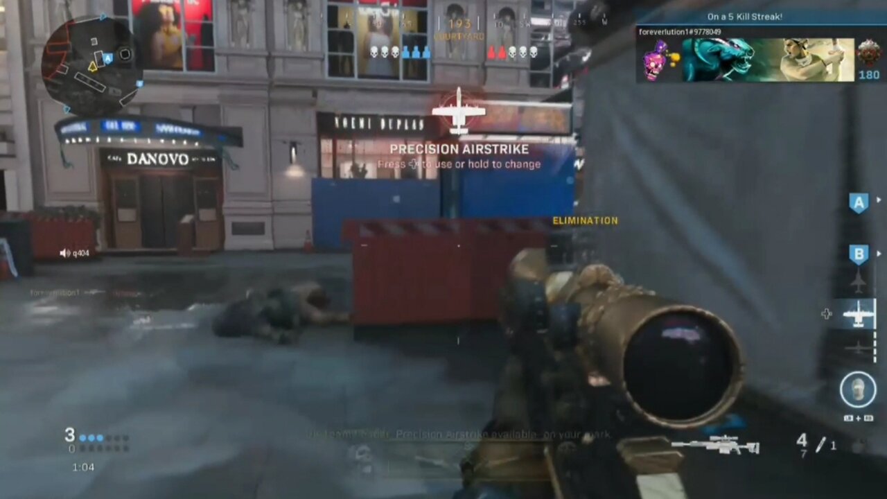 Call of Duty MW - SnD - Sniper & pistol
