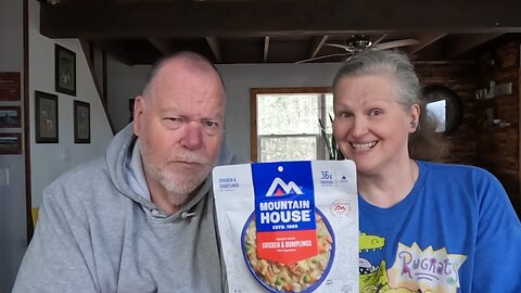 We Review Mountain House Freeze Dried Chicken and Dumplings From @mossygreenlog This Surprised Us