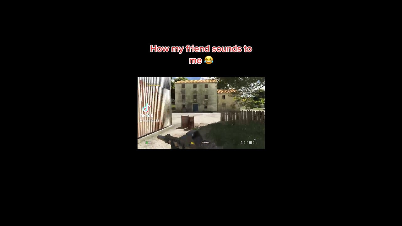 How my friend sounds to me 😂