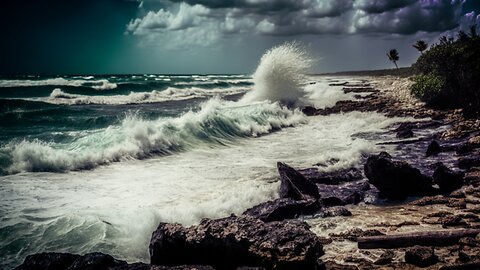 Waves of Relaxation: Indian Ocean