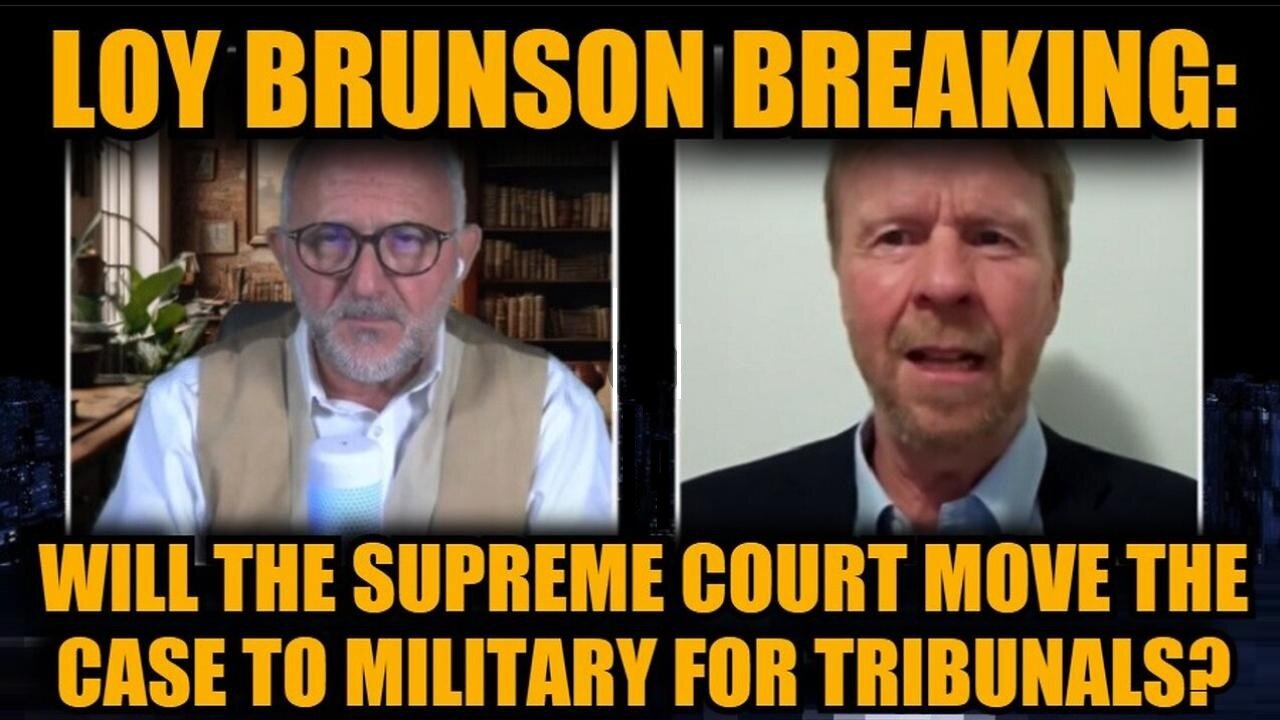 Will Supreme Court Move the Case To Military for Tribunals? ~ Loy Brunson w JMC Ep 28 (11/14/24)