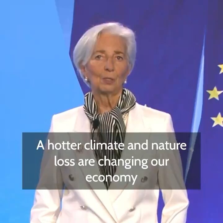 Christine Rumble Christine Lagarde says