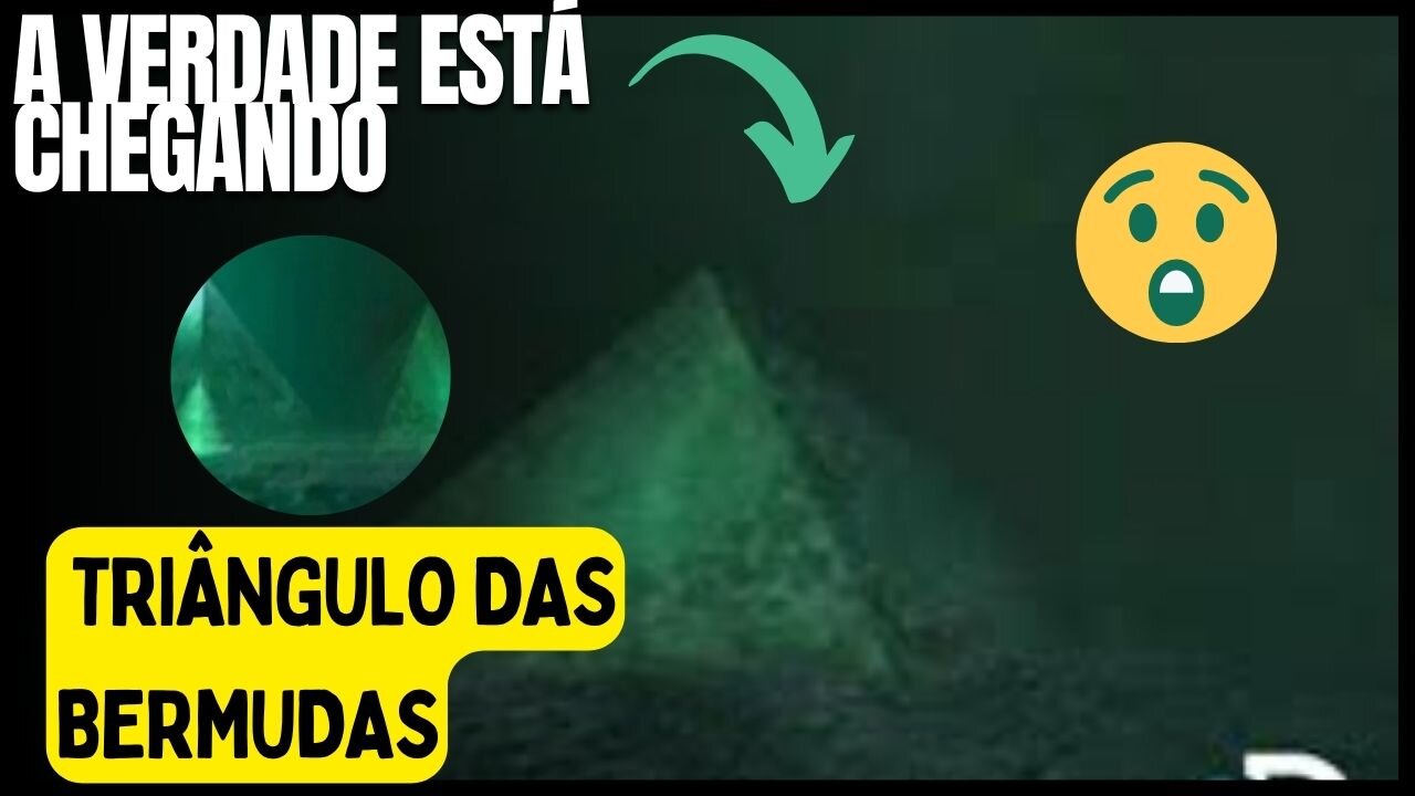 A VERDADE ESTÁ CHEGANDO: PIRÂMIDES descobertas no TRIÂNGULO das BERMUDAS!