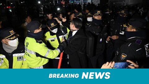 Police enforcing martial law clash with protesters in South Korea