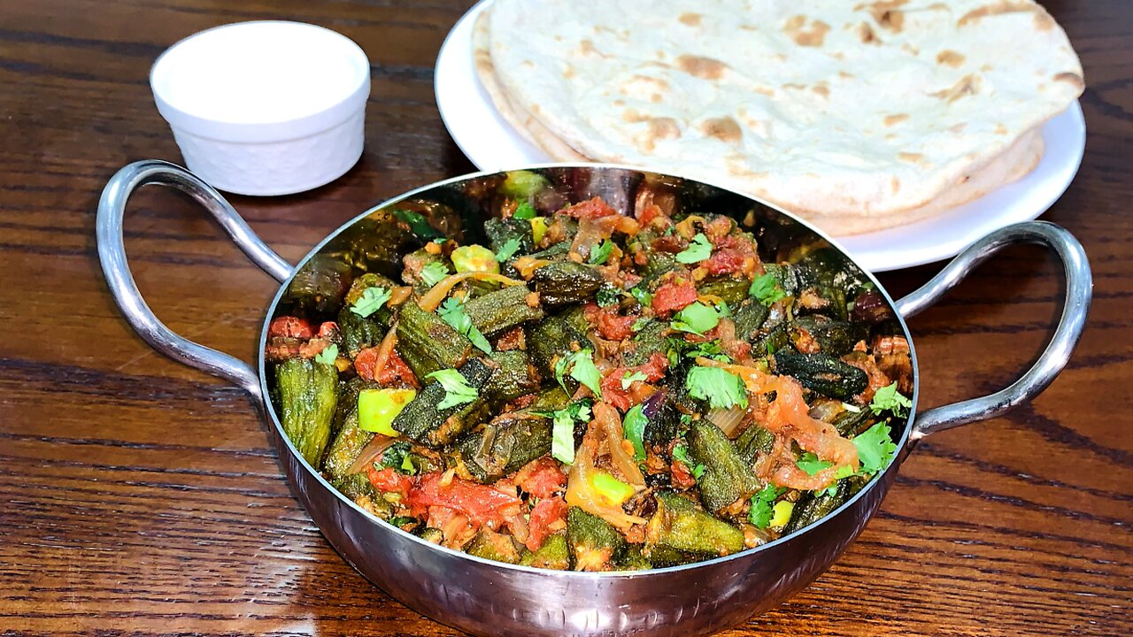 Masala Bhindi(okra) Recipe | Restaurant-Style Masala Bhindi