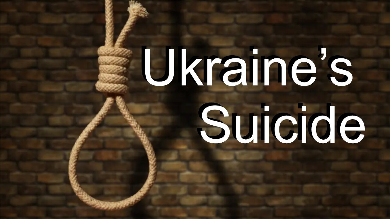 Scott Ritter: Ukraine suicide