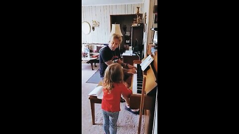 Brandon Giles plays gospel with Briar #jerryleelewis #bluesmusic #piano