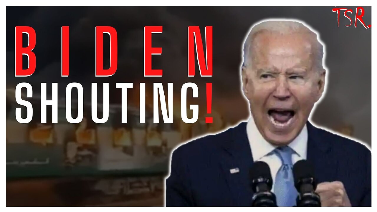 "OLD MAN" BIDEN SHOUTING during speech in NY! NOTHING out of the NORM. This GUY's the PRESIDENT?