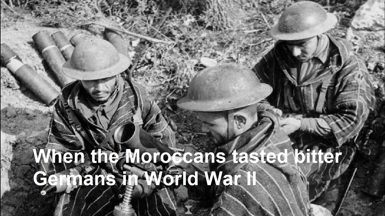 When the Moroccans tasted bitter Germans in World War II