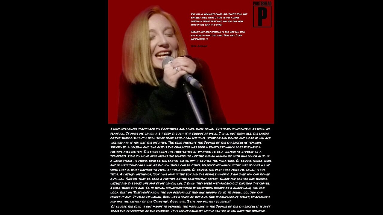 Portishead - Glory Box