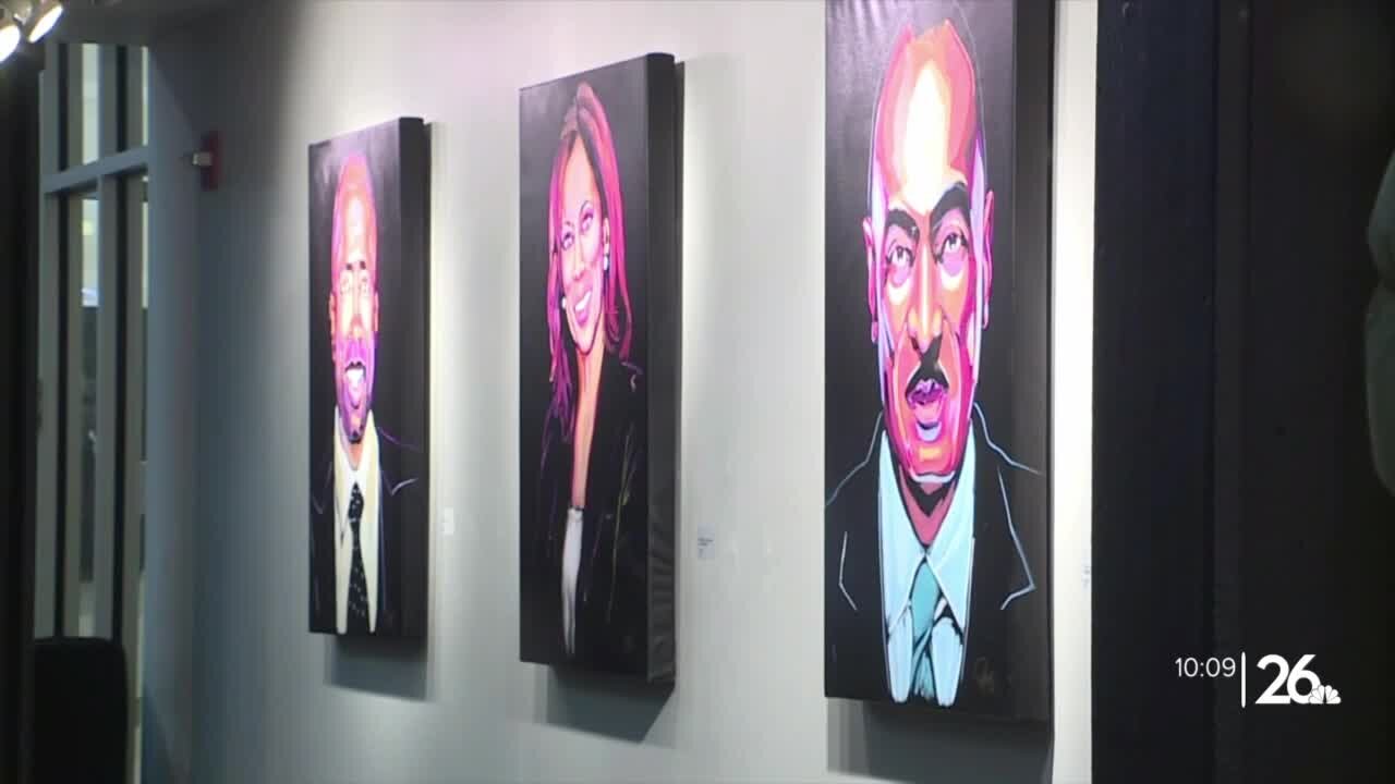 Wisconsin Herd hosts art reception honoring influential African Americans