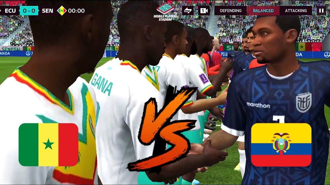 Ecuador vs Senegal | FIFA MOBILE WORLD CUP