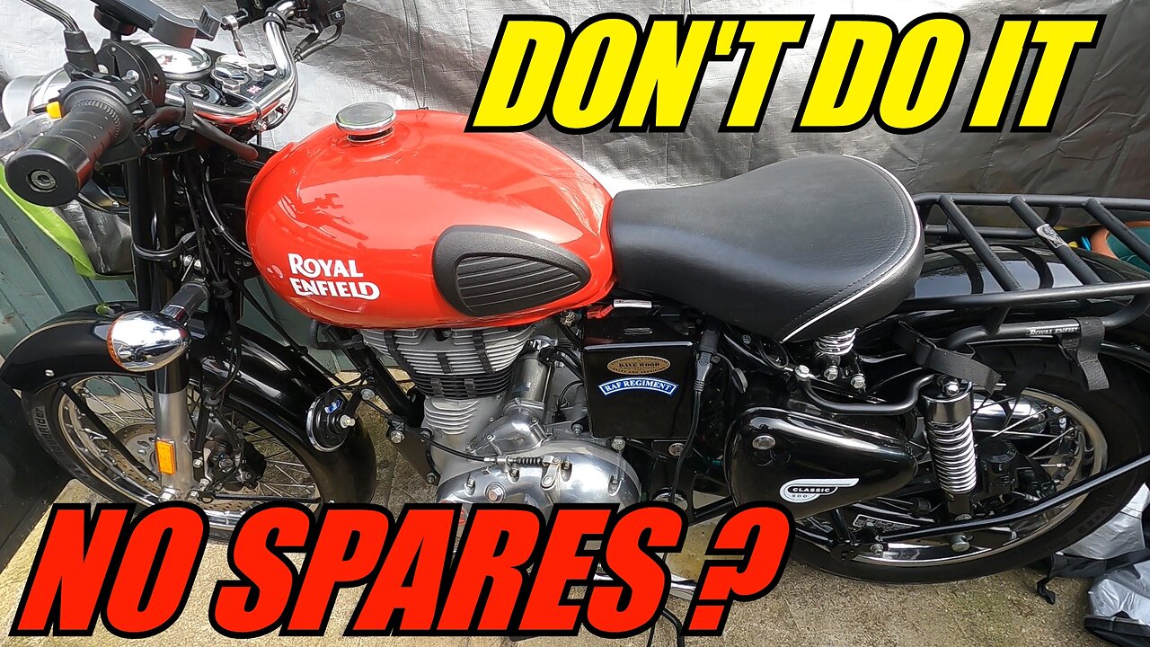 WTF Royal Enfield DON'T DO SPARES ?