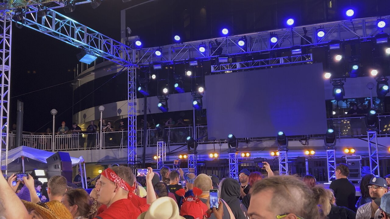 Jerichohausen Entrance - Chris Jericho Cruise 2023