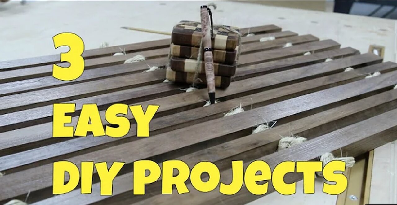 3 Easy DIY Projects You Can Make In One Day - Woodworking