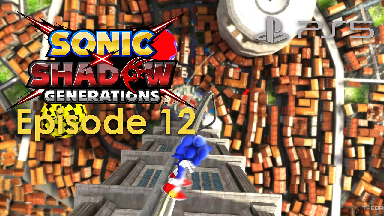 Sonic X Shadow Generations PS5 Gameplay Episode 12 - Rooftop Run COMPLETE