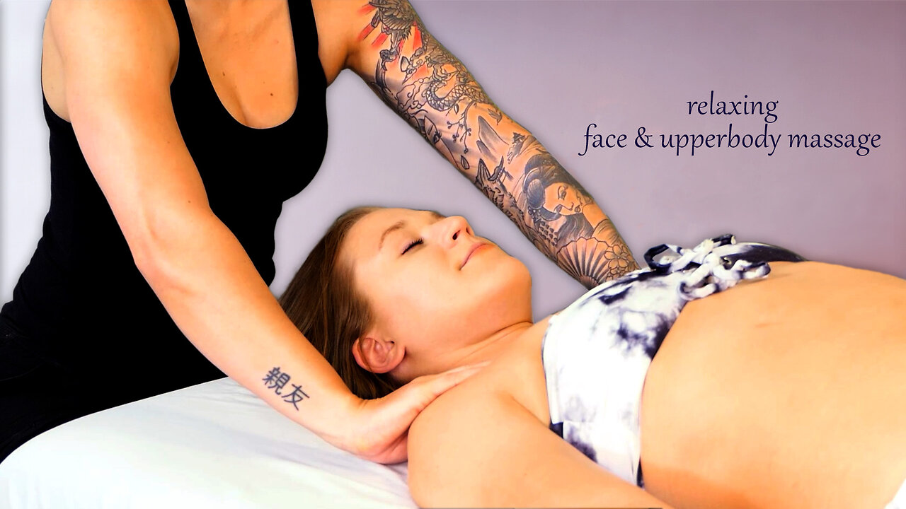 Feel the Magic! Megan’s Full Face & Upper Body Massage for Ultimate Relaxation 🕊️