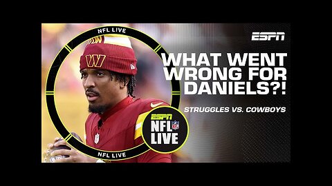 What WENT WRONG for Jayden Daniels vs. Cowboys + Concerns for Chiefs down the stretch? | NFL Live