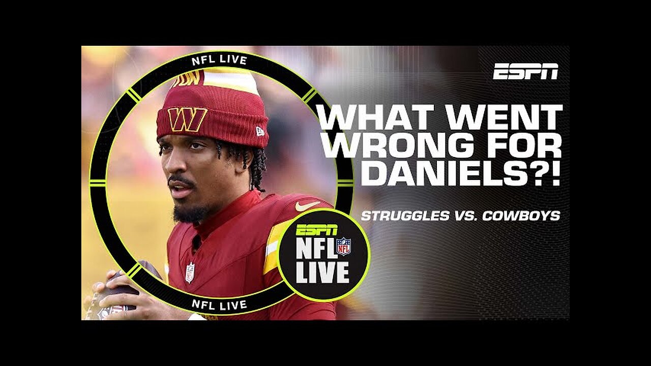 What WENT WRONG for Jayden Daniels vs. Cowboys + Concerns for Chiefs down the stretch? | NFL Live