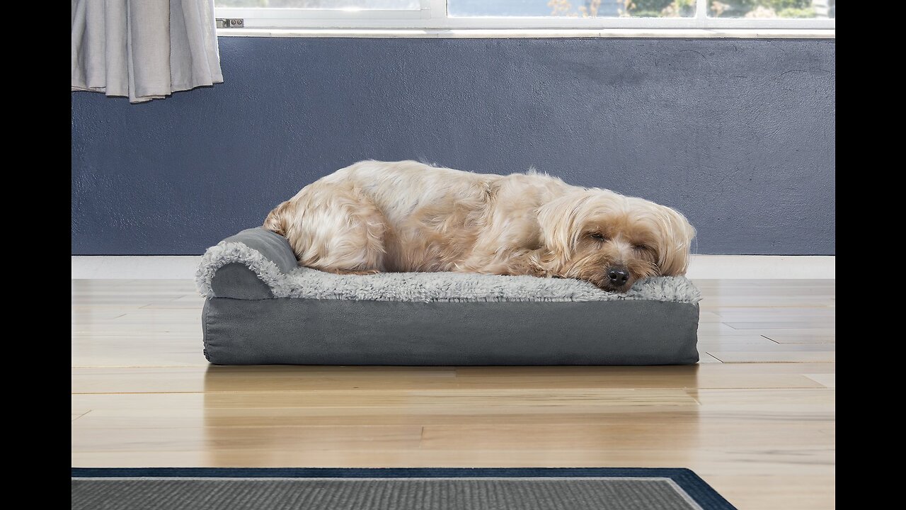 KOPEKS Deluxe Orthopedic Memory Foam Round Sofa Lounge Dog Bed