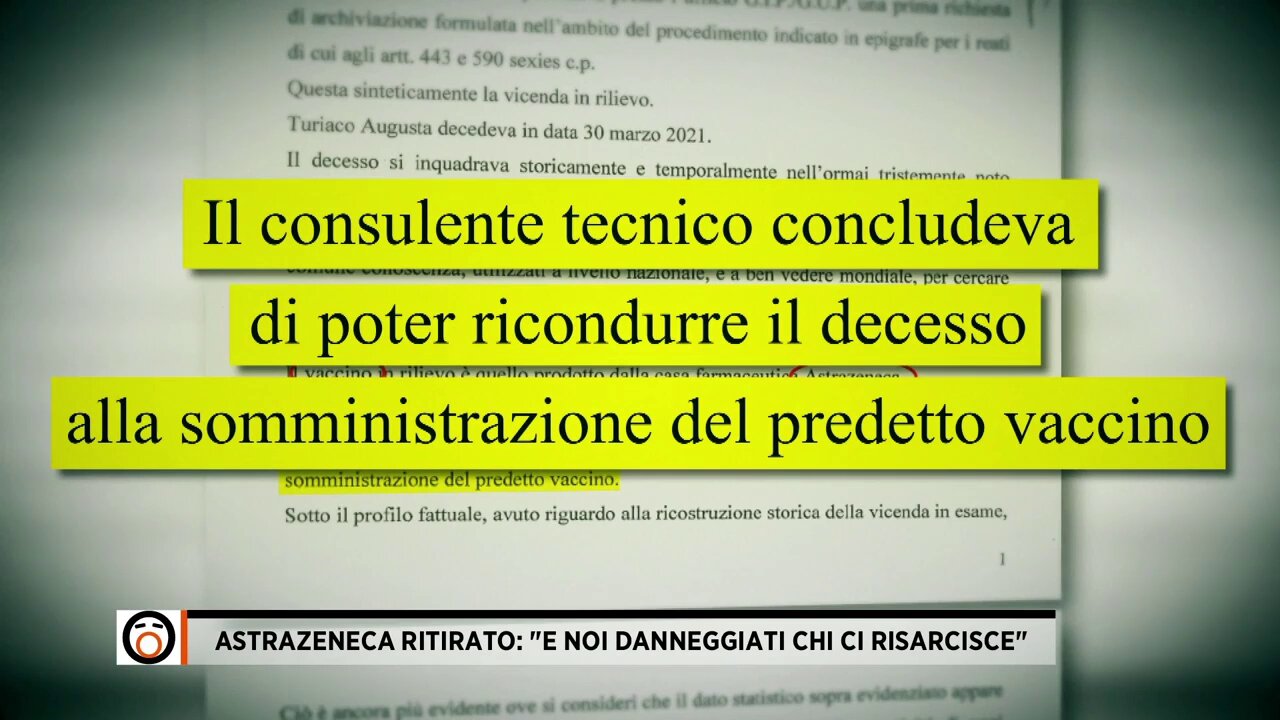 Astrazeneca, vaccino ritirato: ecco chi ha mentito - Fuori dal Coro 08/05/2024