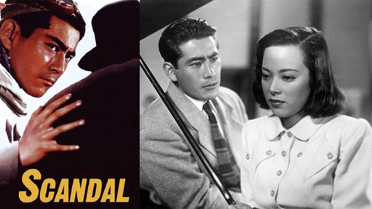 Scandal 1950 スキャンダル Japanese Movie Drama Film by Akira Kurosawa