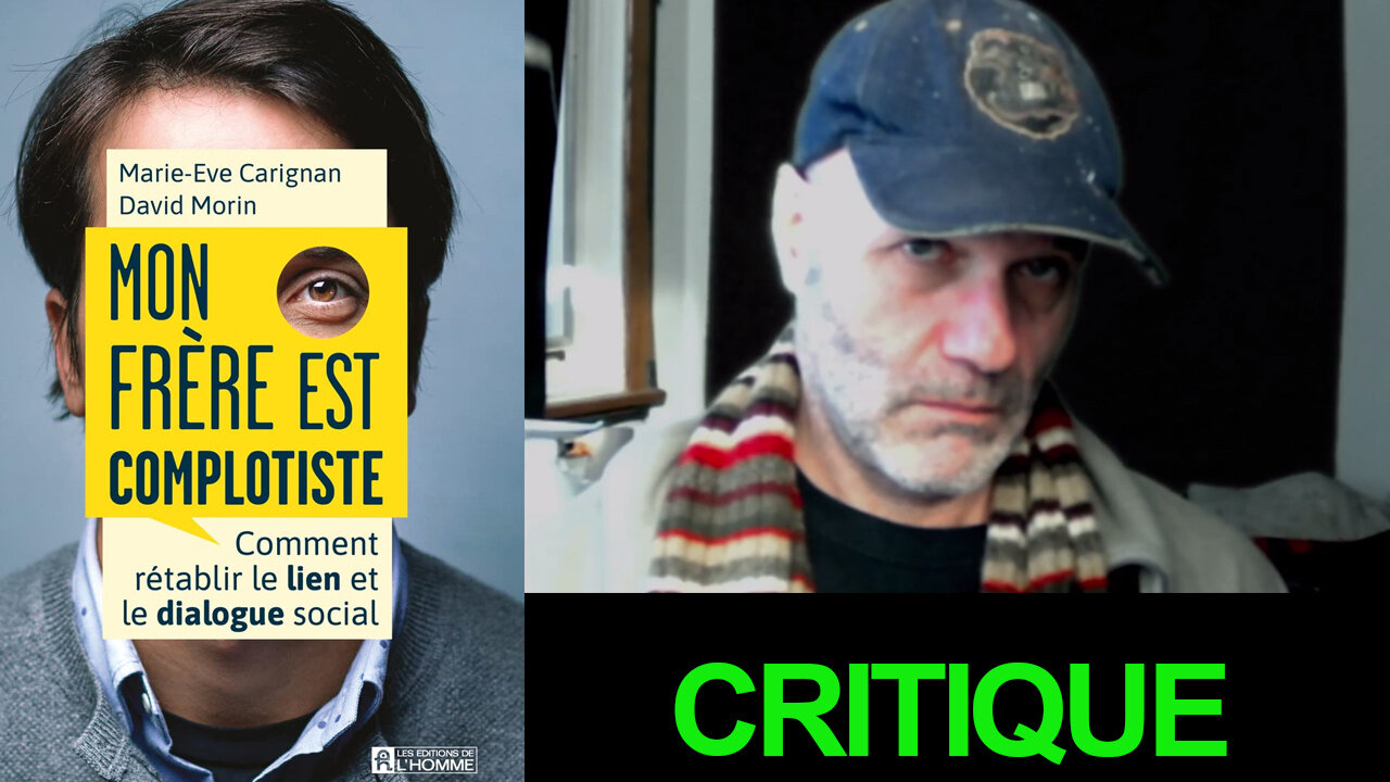 Mon frère est complotiste-critique-bibliodrôme