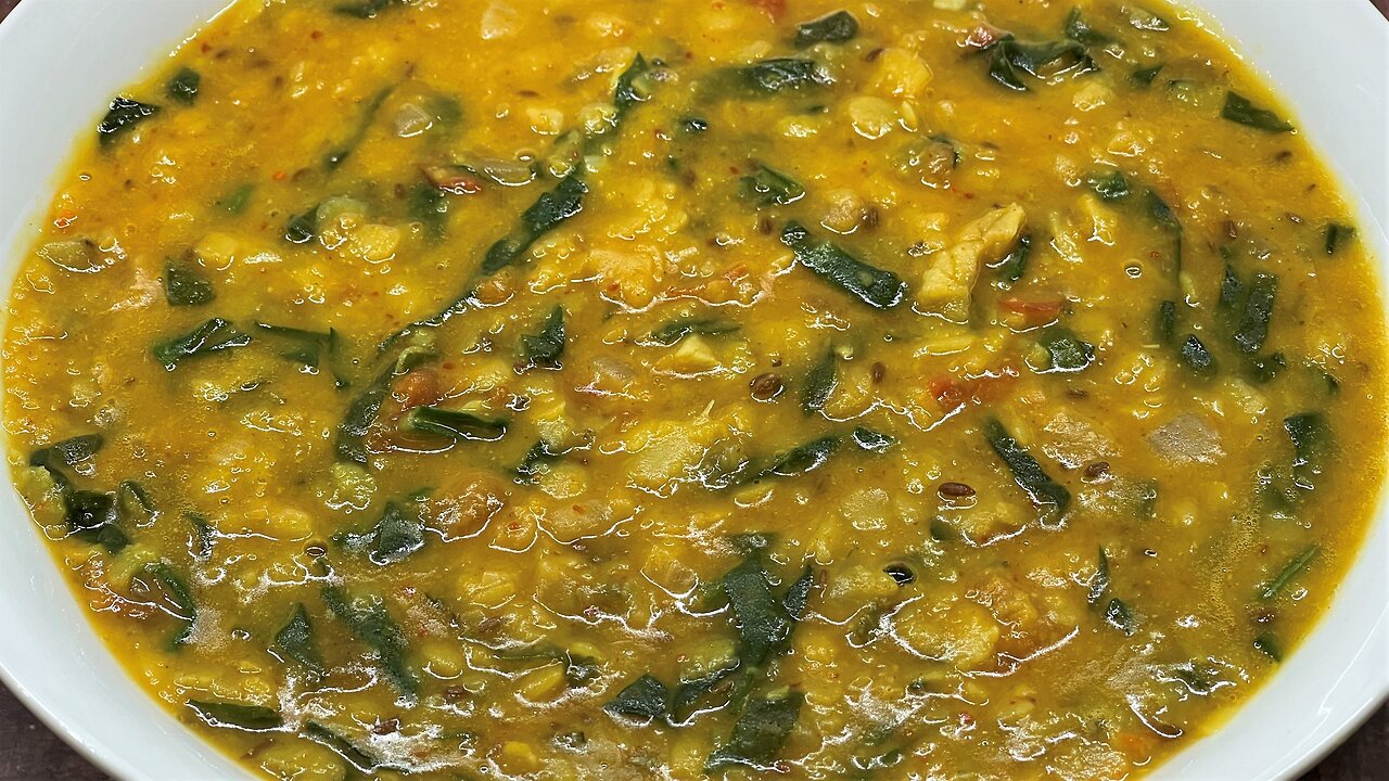 PALAK DAL I ढाबा स्टाइल दाल पालक I DAL PALAK RECIPE I INDIA ON A PLATE