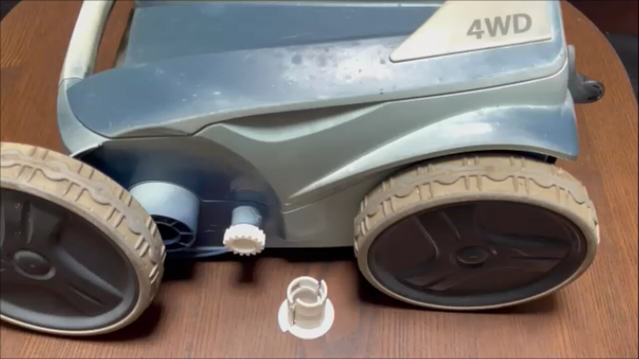 How to Remove the Wheel from a Zodiac VX55 Robotic Pool Cleaner