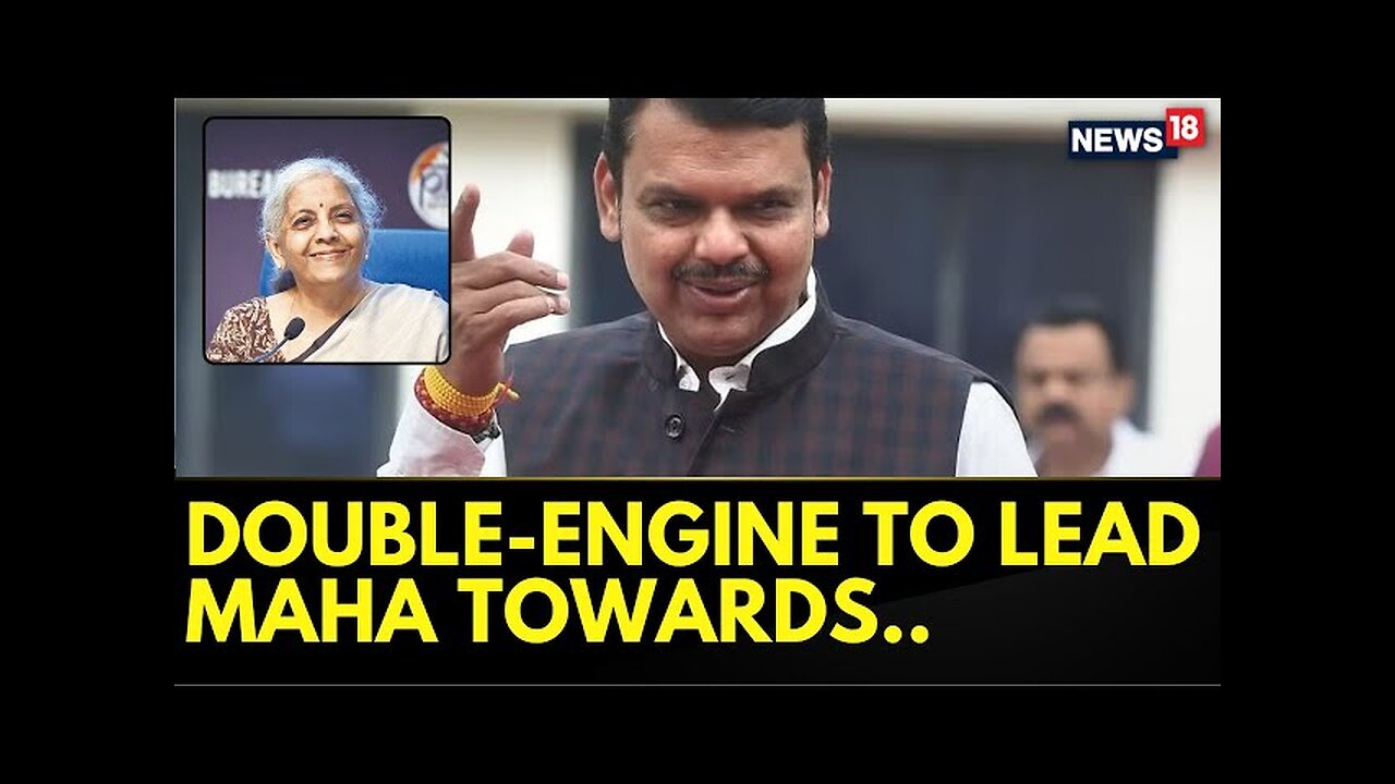 Maharashtra News | Nirmala Sitharaman: Double-Engine Government To lead MAHA Towards Progress