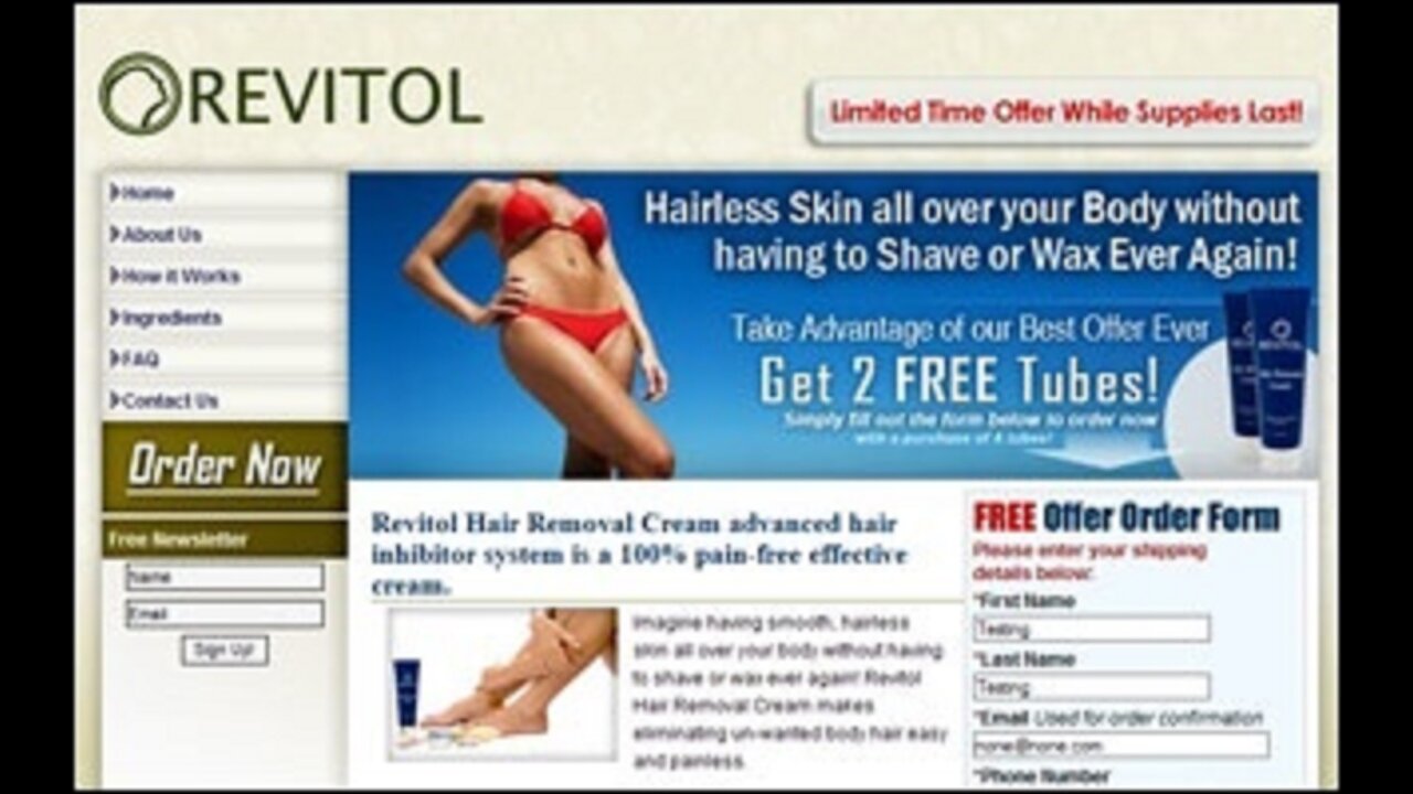 Revitol Hair Removal Cream Lucent Skin