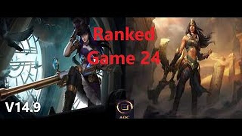 Ranked Game 24 Caitlyn Vs Sivir Bot League Of Legends V14.9