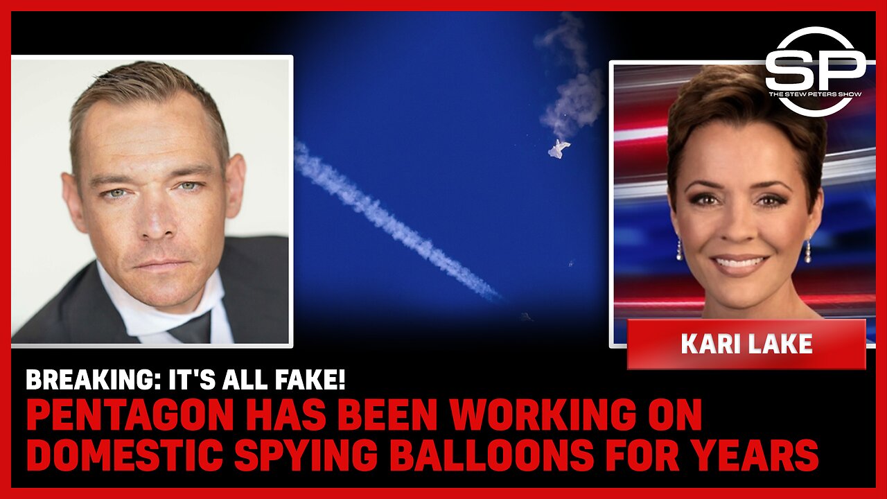 BREAKING: It's All FAKE! Pentagon Has Been Working On Domestic Spying Balloons For YEARS