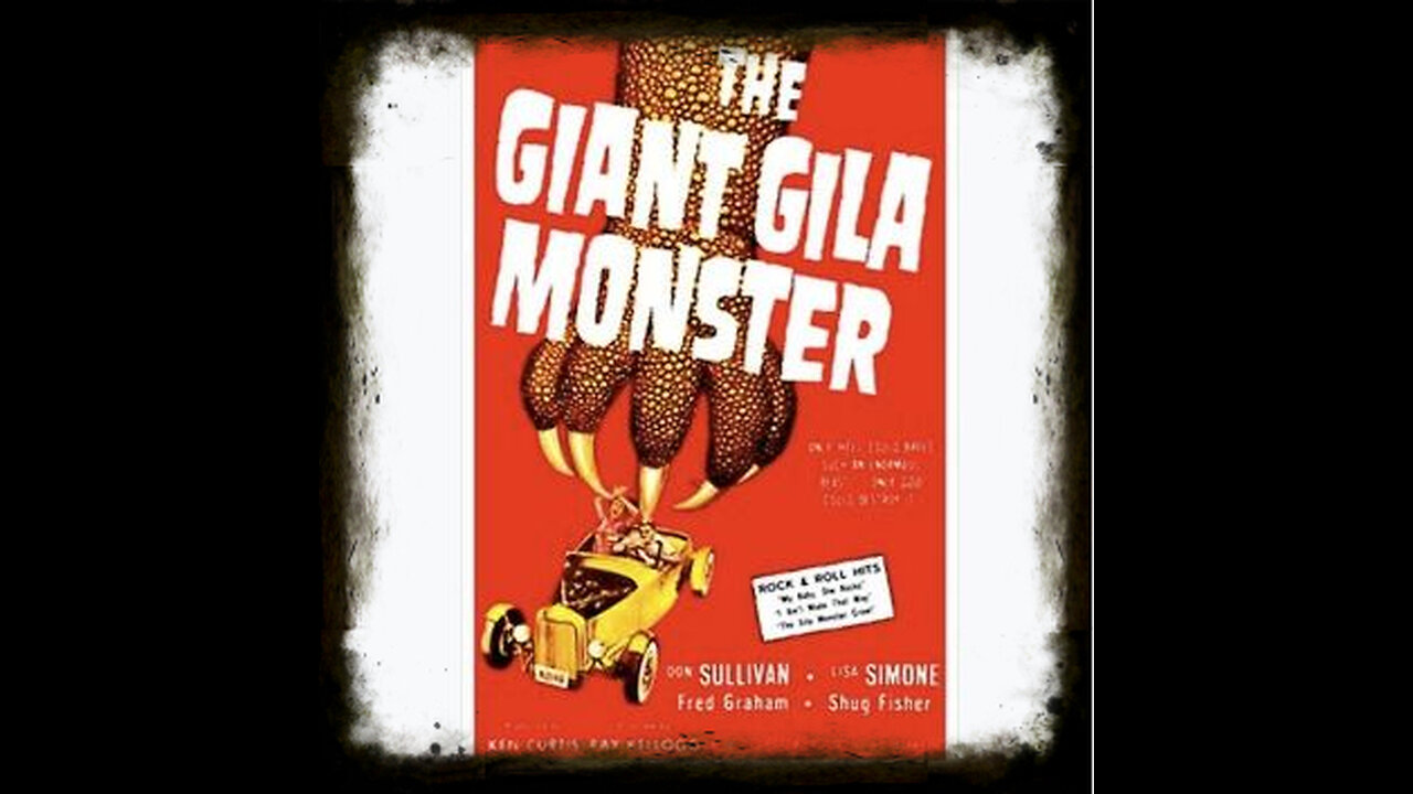 Giant Gila Monster 1959 | Classic Horror Movies | Vintage Full Movies | Classic Movies
