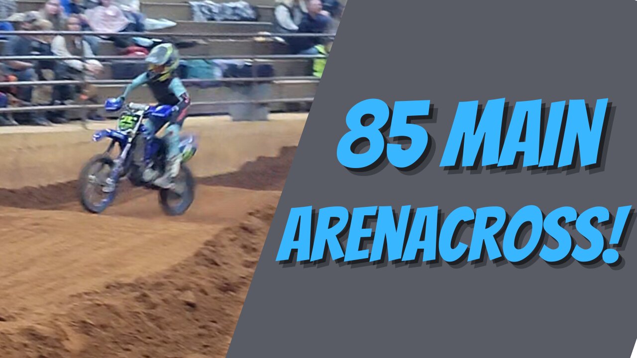 Yamaha YZ85 at arenacross