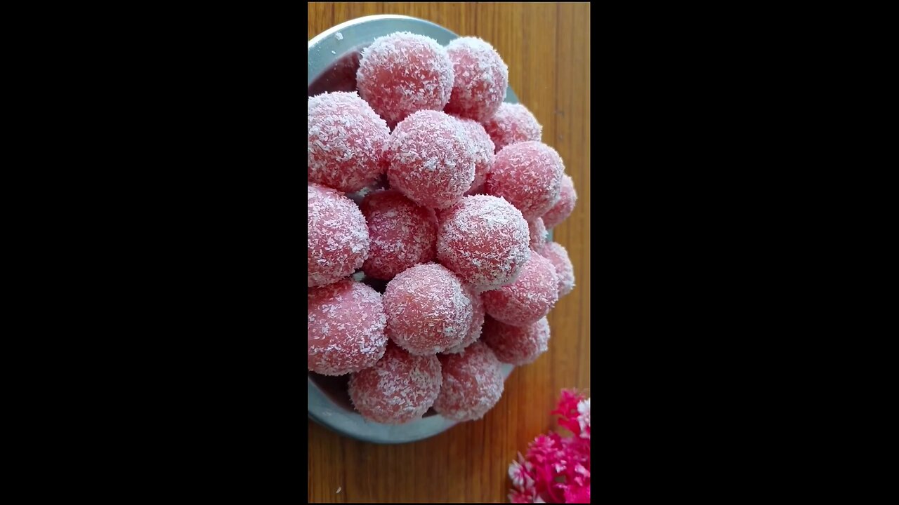 recipe of indian desert coconut laddu