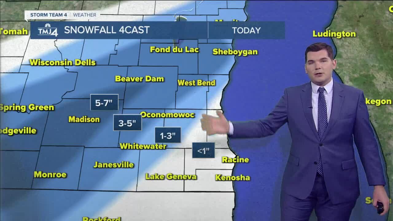 Winter Weather Advisory issued: Rain/snow mix hits SE Wisconsin