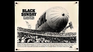 Black Sunday scene ofBlimp Super Bowl