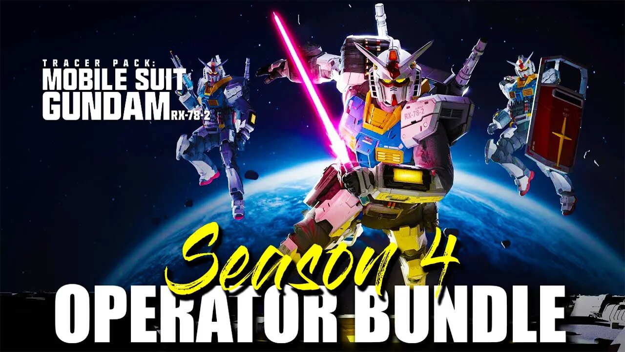 Gear Up For Battle! Gundam RX-78-2 Tracer Pack in MW3 Season 4